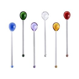 Spoons 6Pcs Swizzle Sticks Professional Household Bar Assorted Color247K