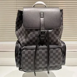 Designer Leather Backpack Mens Luxury Back Pack Zipper Backpacks Womens Flap Schoolbag Ladies Rendered Totes Handbag Fashion Palm Knapsack 2312131D