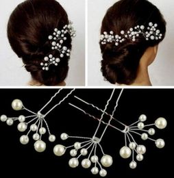 New Arrival Wedding Bridal Accessory Jewelry For WomenPearl Hair Pins Hair Clips Bridesmaid Jewelry GB4516872730