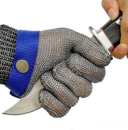 Cut Resistant GloveStainless Steel Wire Metal Mesh Butcher Safety Work Glove for Meat Cutting fishing Large273r7330384