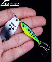 SEAPESCA Baits Sequins 11g 15g 20g isca artificial Metal wobbler fishing lure minnow Spoon carp fishing shiping ZB1945922971