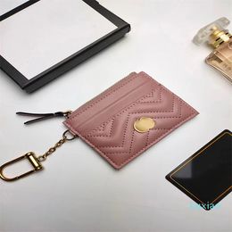 Leather Keychain Wallet Lanyards Designer Coin Purse Card Woody Passport Womens Mens Holders Pouch Case Direct