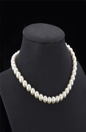 High Quality Synthetic Pearl Necklace for Women Trendy Resizable Luxury WhiteBlack Beaded NecklaceS 600 K28519038