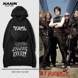 My Chemical Romance My Chemical rock band hoodie men loose-fitting clothes