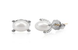 Stud Earrings Vintage 7mm Imitation Pearl Wedding Jewelry Women039s Earrings7965401