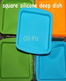 boxes Whole Factory Silicone Square Deep Dish Round Pan 85quot Nonstick silicone container concentrate Oil BHO7205337