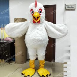 New rooster Mascot Costumes Halloween Cartoon Character Outfit Suit Xmas Outdoor Party Festival Dress Promotional Advertising Clothings