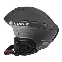 Ski Helmets LOCLE Ski Helmet Men and Women Skiing Helmet Kids Boys Girls Ski Skateboard Snowboard Motorcycle Snowmobile Helmet Size S/M/L/XL 231212