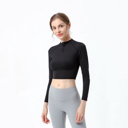 lu-11 Align Yoga Long Sleeve Training Woman Tshirt Slim Gym Swiftly Tech Full Stretch Fitness T-Shirts Define Running Tops Popular Bodybuilding Tee Girl