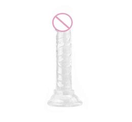 Sex products dildos Mini Dildo Soft Jelly Small Artificial Sucker Penis Vagina Anal Plug Adult Products Toys for Women Masturbator7772656