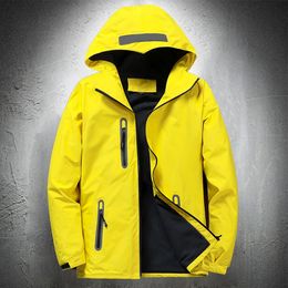 Mens Jackets Men Autumn Thin Outdoor Jacket Waterproof Outwear Windbreaker Reflective Article For Rain 231212