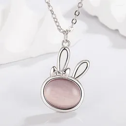 Pendants KOFSAC Versatile Crystal Pendant Small Animal Necklace For Women 925 Sterling Silver Jewellery Cute Girl Gift