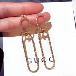 Long Dangle Earrings for Women S925 Sterling Silver Needle Elegant party lovers Evening Jewelry E0017455577593