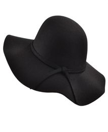 Women Wide Brim Hat Accessories Vacation Floppy Travel Bowknot Elegant Foldable Casual Ribbon Band Beach Autumn Sun Protection Sti5869474