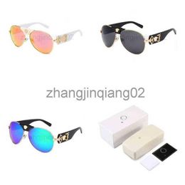 Designer Versage Sunglass Cycle Luxurious Fashion Popular Large Frame Mens Lovers Womens Vintage Baseball Sport Driving Toad Summe242S