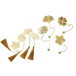 For Ideal Gold Exquisite Leaf Vein Bookmarks Booklover Surprise Gif