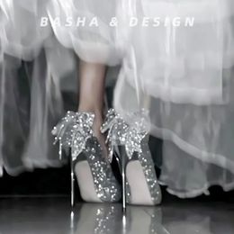 Dress Shoe elegant Alice In Wondeland Cute lolita High heeles thin heels pointed toe shoes Summer Wedding Bride 231212