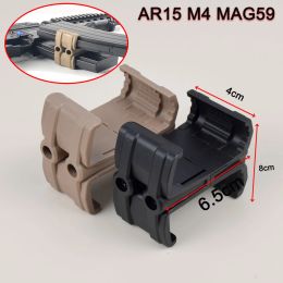 Rifle Dual Double Magazin e Coupler Polyester Clip Connector for AR15 M4 MAG59 Airsoft Mag Clamp Parallel Link Hunting Gear