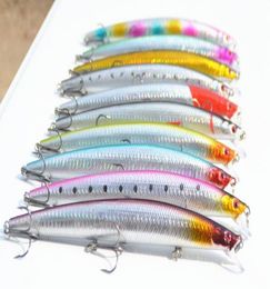 10PCS 18CM26g 7in091oz Big Minnow lure fishing bait Hard Baits 10color builtin ball Artificial Fishing Lure Highquality 9196002