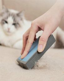 Dog Cat Hair Remover Reusable Foam Sponge Lint Brush Pet Accessories for Furniture Carpets Car Seats Clothing JK2012XB7545576
