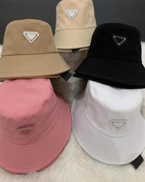 Bucket Hat Beanies Designer Sun Baseball Cap Men Women Outdoor Fashion Summer Beach Sunhat Fisherman039s hats 5 Color black pin2079601
