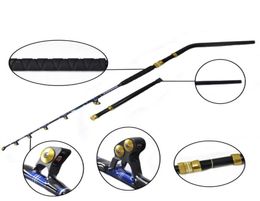 BlueSpear 130lbs Trolling Rod 60396quot Good Service Fishing Big Game Trolling Rod with Roller Guide Sea Boat8607187