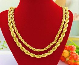 Chains Gold Chain Necklace Hiphop 6MM8MM Thick ed Mens Boys Jewellery Gift Drop Godl224970083