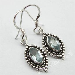 Dangle Earrings Many Colour 1.3" Women India Jewellery Classic