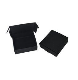 6562cm 50PcsLot Black Gift Carton Kraft Paper Box Wedding Party Candy Box Party Favours Soap Storage Boxes Jewellery Package Box9672818