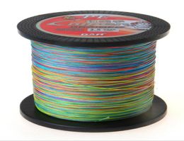 1000M Chromatic Multicolored Costeffective Super Cast 8 Strands Braided Fishing Line 10170LB PE line Higrade Performance High q9217507