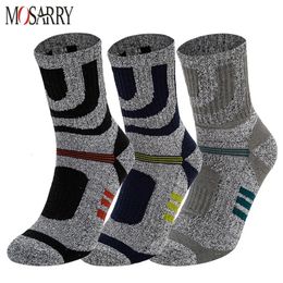 Sports Socks 3 PairsSet Sport Crew Men Summer Outdoor Protective Ankle Basketball Football Deodorant NonSlip Mid Tube Male 231212