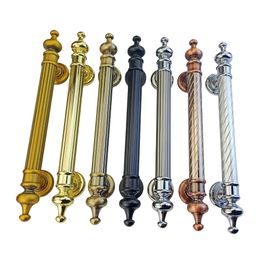 Door Locks 255mm290mm345mm Furniture Wooden Handle For Bathroom Bedroom Restaurant Sliding Wardrobe Gate Pulls Handles 231212