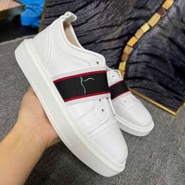 Designers shoes men women Couple style Lace Up Flat Heel Leisure shoes 35-47 with box breathable Cowskin patchwork comfortable Casual Dress Shoe 230615