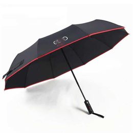 s For BUDI A3 A4 A5 A6 A7 A8 Q3 Q5 Q7 Q8 Wind Resistant Fully-Automatic Rain Gift Parasol Travel Car Umbrella 0928239C