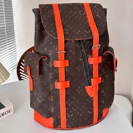 Louiseviution New Hot Designer Bag Designer Luis Vuittons Bag Backpack Men And Women Stylish Backpack Classic Old Flowers Zipper Open And Close Canvas Leather 838