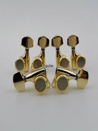 New Style Golden Guitar Locking Tuners Electric Guitar Machine Heads Tuners Lock Guitar Tuning Pegs With packaging in Stock5917114