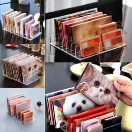 Kitchen Storage 7/8 Grids Multi-Cell Cosmetics Makeup Blush Holder Eyeshadow Palette Organizer Eye Shadow Tray Display Box