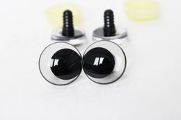 Doll Accessories 20pcs 12mm 14 16 18 20 25 30mm 3D Cartoon Clear toy safety strange eyes doll eyes with hard washer-size option 231213