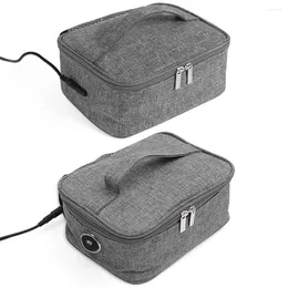 Dinnerware USB Rechargeable Heater Warmer Portable Electric Lunch Bag Insulated Reusable For Youth Kid Boys Girls Teen Adult