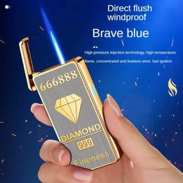 Voice-activated Switch Lighter No Gas-electric Double-fire Windproof Can Be Repeatedly Refilled Mens Gift 2023 Latest Style