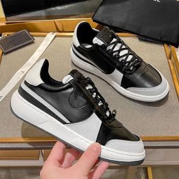 Luxury designer shoes Classic Panda matching little white shoes Leather women's sneakers Fashion board shoes platform casual shoes