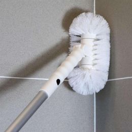 Telescopic Clean Cleaning Brush Tiles Brush Corner Floor Bathroom Long Handle Mop Bathroom Household Tools 210329219f