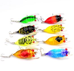 High quality 4 Colour Fishing Lure 4cm64g fish tackle Cicada Classic Bass Crank Baits5417114