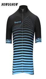 can custom men 2017 cycling jersey Cartoon blue black clothing bike wear NOWGONOW racing road mountain cool maillot outdoor boy sp4674629