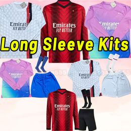 IBRAHIMOVIC 23 24 soccer jerseyS AC GIROUD R. LEAO BENNACER KESSIE ROMAGNOLI CALHANOGLU TONALI REBIC 2023 2024 football shirt Long sleeve FANS PLAYER VERSION MILANES