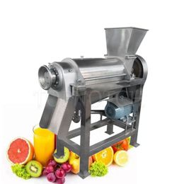 Stainless Steel Spiral Juicer Extractor Machine Tomato Pineapple Fruits Vegetables High Speed Juicer Equipment