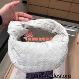 Top Bag Jodie Venetaabottegaa Croissant Woven Dumpling Handheld One Shoulder Women's Leather