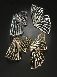 Womens Irregular Geometric Earrings Alloy Metal Butterfly Hollow Earrings Ladies Costume Jewellery Vintage4156125