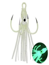 Luminous Fishhook 4 Carbon Steel Fish Hook Lure Fishing Accessories Include Squid White Outdoors Sequins 1 8lj L28758323
