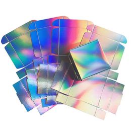 Holographic Gift Box for Party Wedding Souvenir Box 2 size available 20pcs lot249P